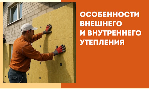 Какие особенности внешнего и внутреннего утепления в Вичуге