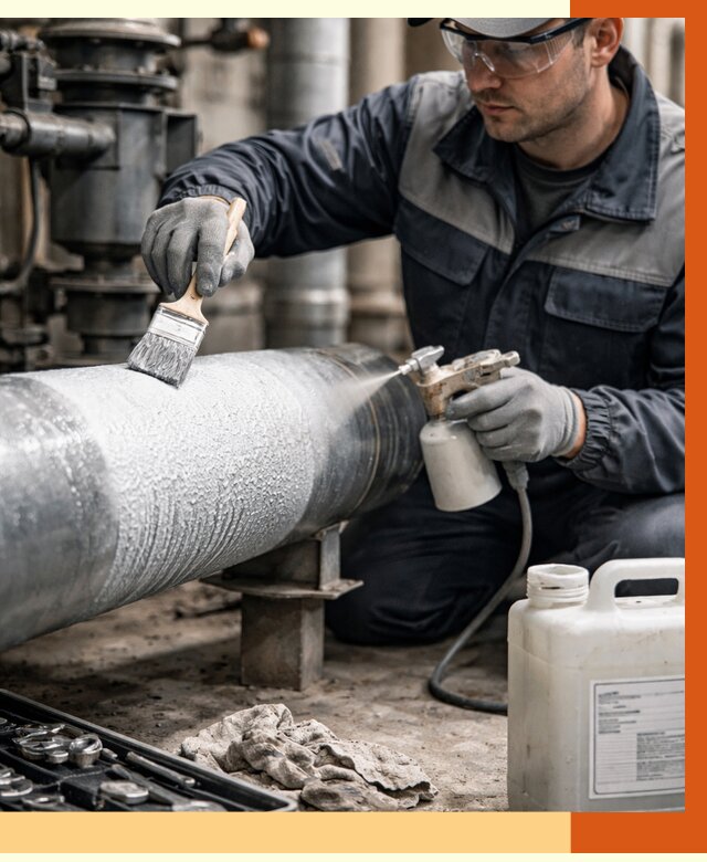 Утепление оборудования жидкой теплоизоляцией в Вичуге от 4572 руб. | ТепломастерВчг