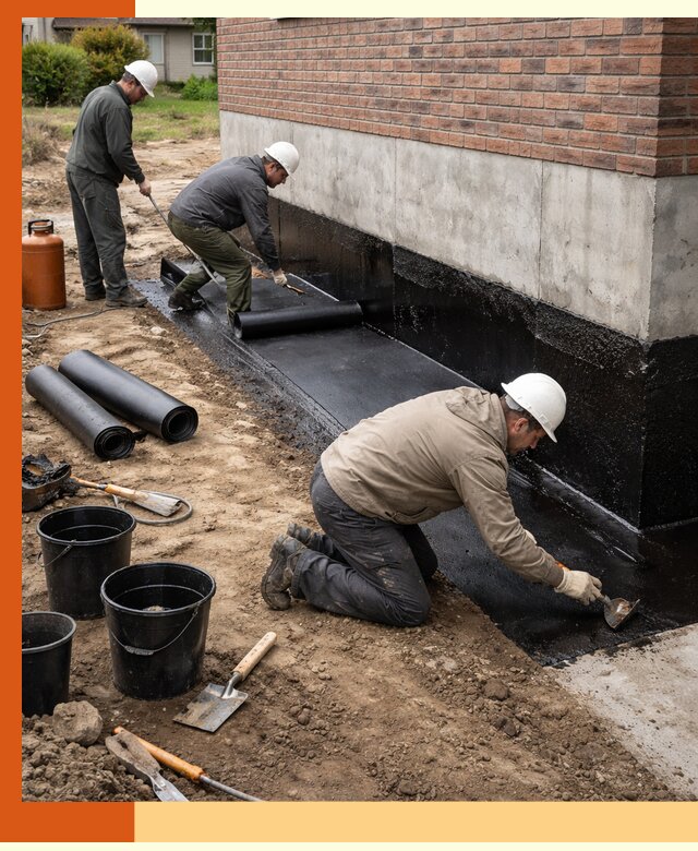 Гидроизоляция фундамента в Вичуге: надежная защита строений