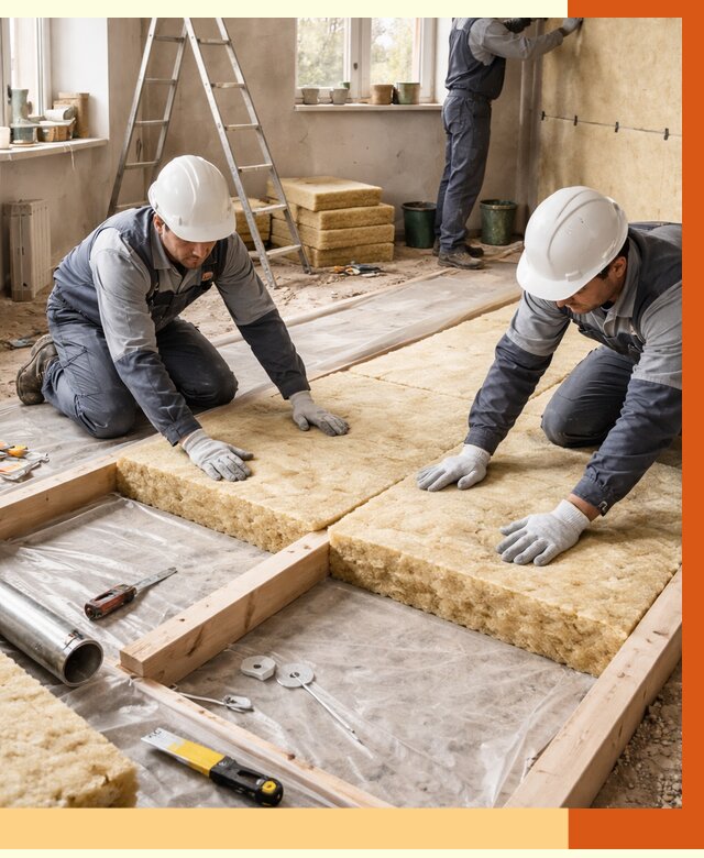 Восстановление теплоизоляции в Вичуге от 8635 руб. — ремонт утепления под ключ | ТепломастерВчг